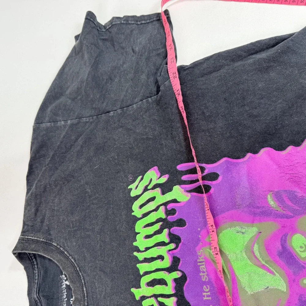 Goosebumps Shirt Mens Extra Large Black Night of the Living Dummy Horror Slappy